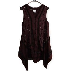Maiyet Short Kaftan Dress sz 40 NWT
